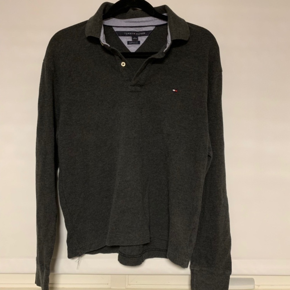Tommy Hilfiger Quarter Button Up Sweater